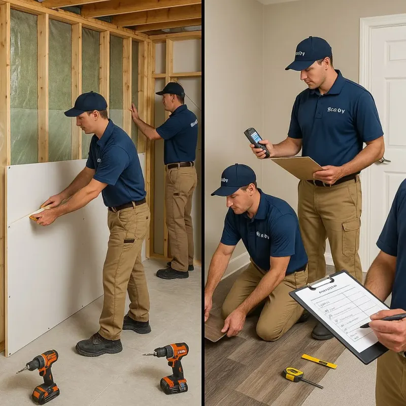Repairs and Reconstruction process in Reading, MA